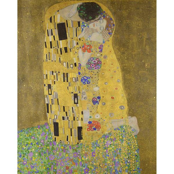Peinture au numéro : Le baiser Klimt - sans châssis en bois - FiguredArt-PN1023