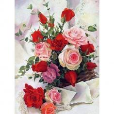 Diamond Painting Roses Beautiful Flowers - without frame