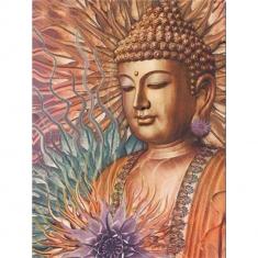 Broderie diamant : Bouddha - sans chassis en bois