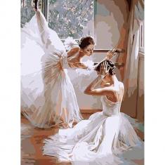 Paint by numbers Future Ballerinas - without frame