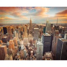 Paint by numbers Sunset New York - without frame