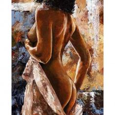 Paint by numbers Pretty Curves - without frame
