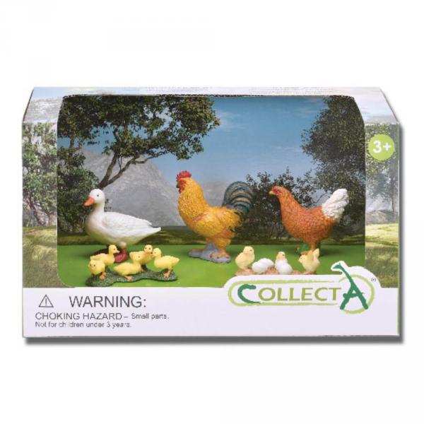 Set mit 5 Bauernhoftierfiguren - Collecta-COL89262