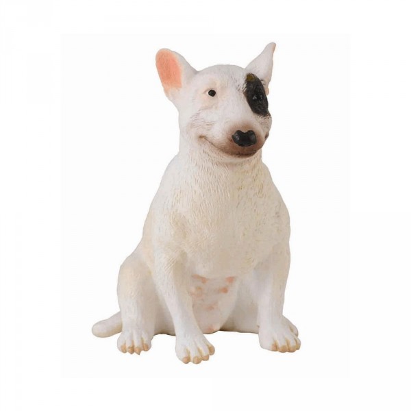 Figurine Chien : Bull Terrier femelle - Collecta-COL88385