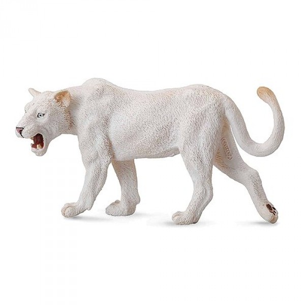 Figurine Lion blanc : Lionne - Collecta-COL88549