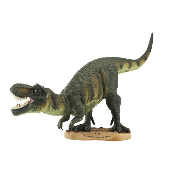 Figurine Dinosaure : Tyrannosaure sur socle - Collecta-COL89309
