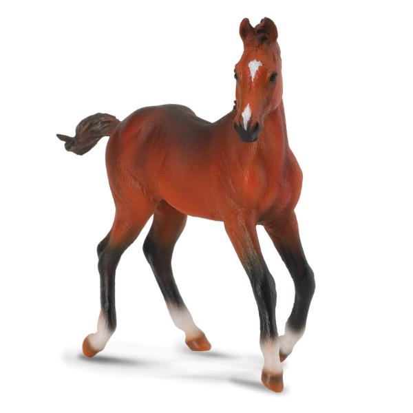 Figurine Cheval : Quarter Horse Poulain Bay  - Collecta-COL88586