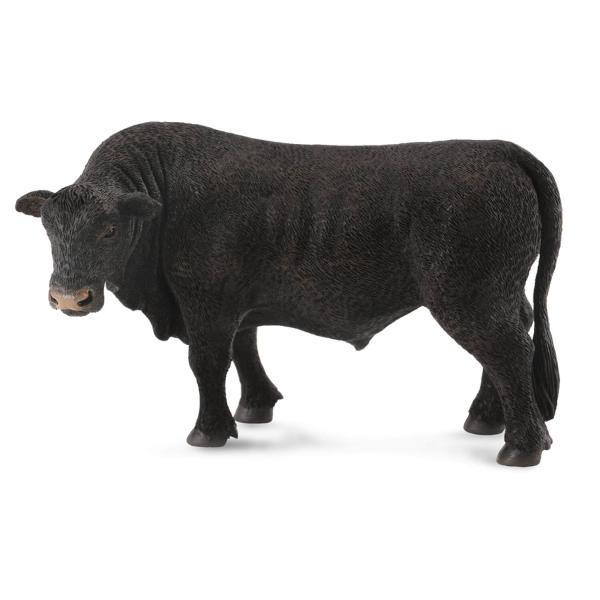 Figurine La Ferme (L): Taureau Angus Noir - Collecta-COL88507