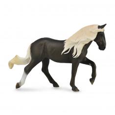 Figurine Cheval XL : Jument Rocky Mountain Chocolat 