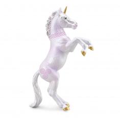 Figurine Fantastique: Poulain Licorne Rose 