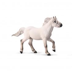 Figurine Chevaux (XL): Étalon Yakoutien Gris 