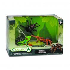 Set 3 figurines Insectes