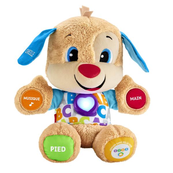 Interactive soft toy Puppy Progressive Awakening - Mattel-FPM44