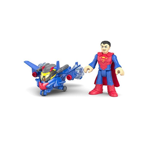 Figurine DC Super Friends : Superman armure de combat - Mattel-DRM52-DRM50