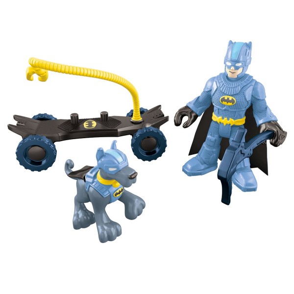 Figurine Imaginext DC Super Friends : Batman de la montagne et Ace - FisherPrice-M5645-BFT60
