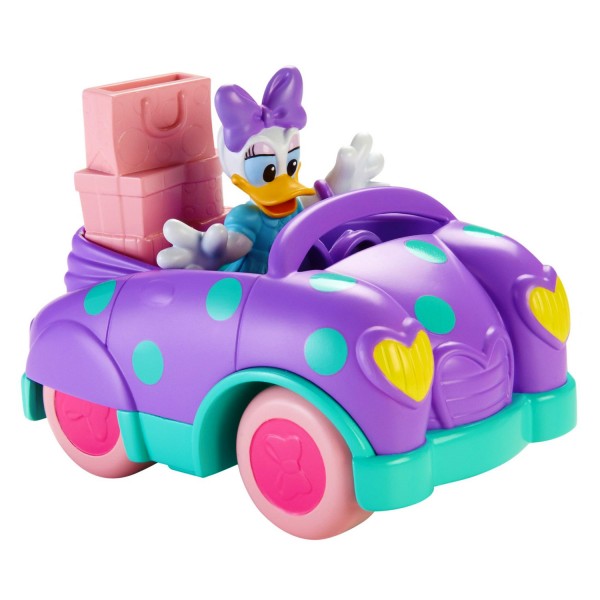 Figurine Minnie avec véhicule et accessoire : Véhicule Shopping Daisy - Fisher-Price-V7181-CJG75