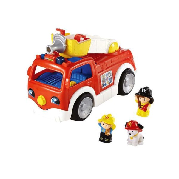 Little People : le camion de pompiers Lumières et Sons - Mattel-DNR28