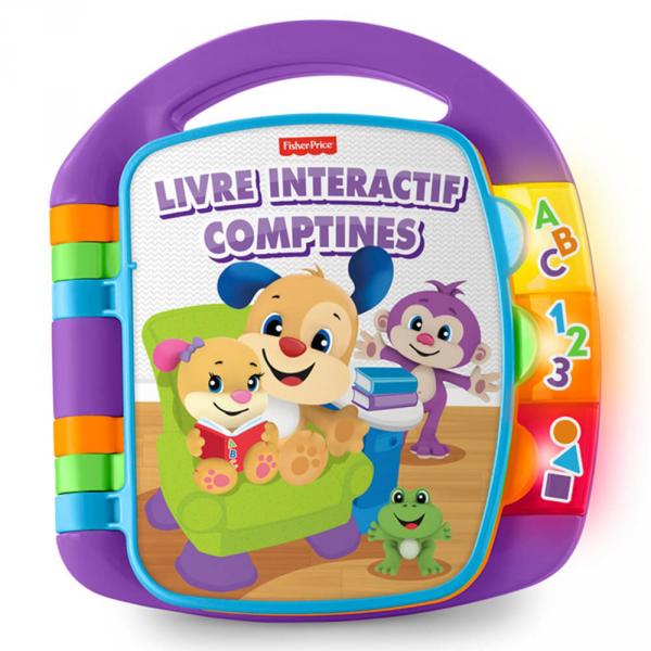 Livre interactif comptines - Mattel-CDH39
