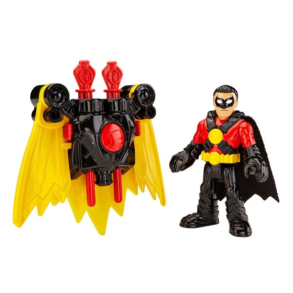 Figurine DC Super Friends : Red Robin - FisherPrice-DRN39-DRN38
