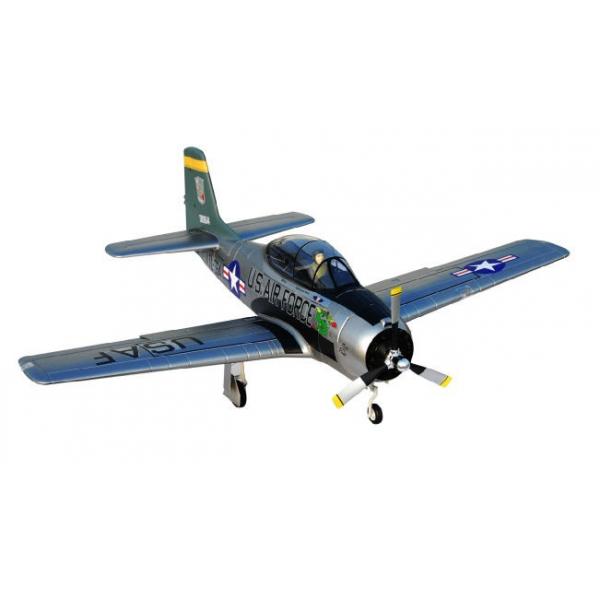 T-28D Trojan Silver XL ARF Famous - FMS030S