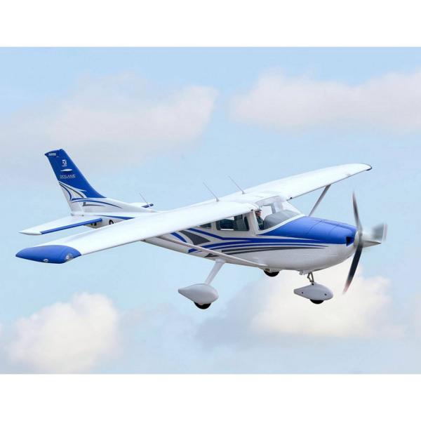 Kit Avion PNP 1/7 - Cessna / Bleu - FMS148-BU