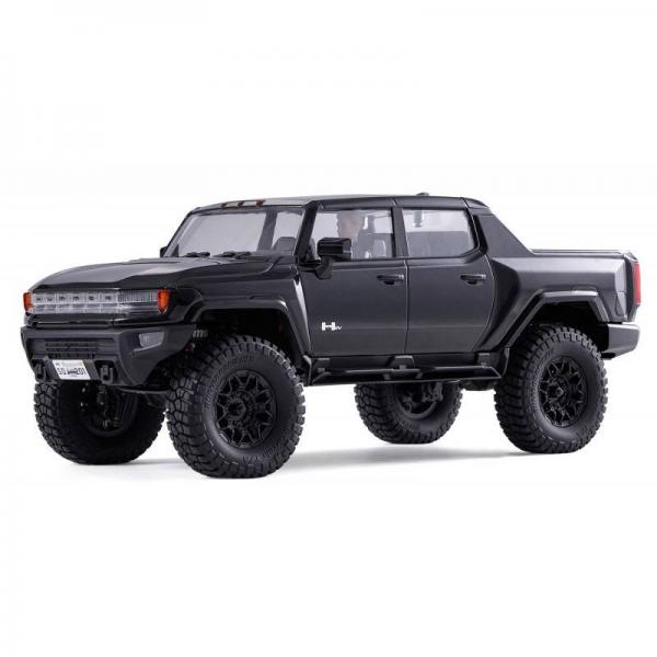 Voiture Hummer EV FCX18 scaler RTR 1/18 - Noir - FMS11852RTR-BK