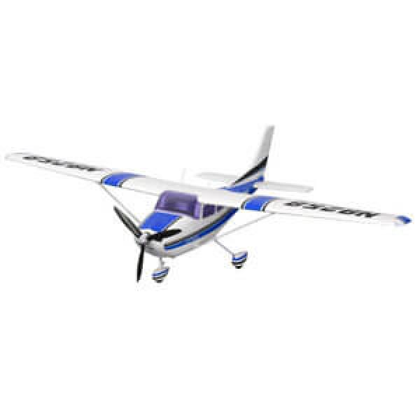 FMS Cessna 182 Sky Trainer Artf 1400Mm W/Reflex Gyro Bleu - FMS007P-REF
