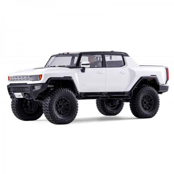 Voiture Hummer EV FCX18 scaler RTR 1/18 - Blanc - FMS11852RTR-WH