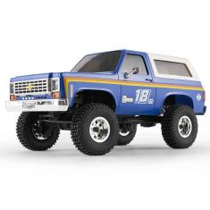 Voiture Chevrolet K5 blazer FCX24 Pro brushless Crawler RTR 1/24 - Bleu