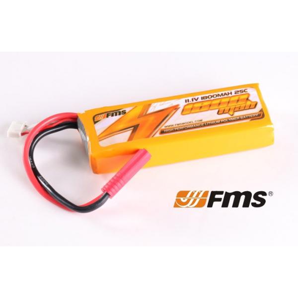 Accu Lipo  11.1V, 1800mAh, 25C Famous - FMS-ME203