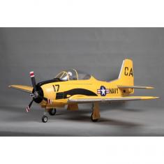 FMS 1400Mm T-28D V4 Superscale Artf W/O Tx/Rx/BaTT Jaune