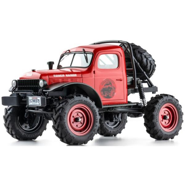 Power wagon FXC24 crawler RTR 1:24e - Rouge - FMS12401RTR-RED