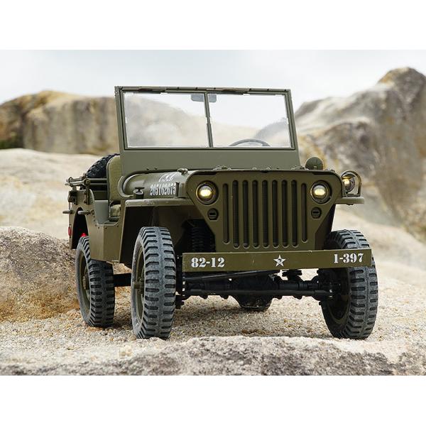 Jeep Willys 1941 MB 1/6 ARTR - ROC001RS