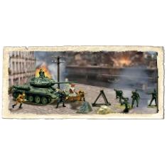 Char Russian T34/85 + soldats - Force Of Valor