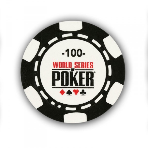 25 jetons de poker : 100 - FranceCartes-32007-33604