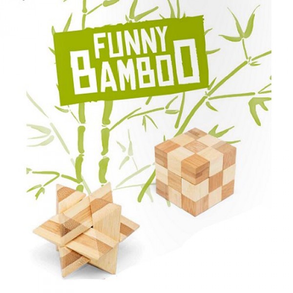 Casse-tête en bois : Funny Bamboo - FranceCartes-CB1000