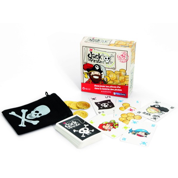 Jeu de 54 cartes : Jack le pirate - FranceCartes-410445