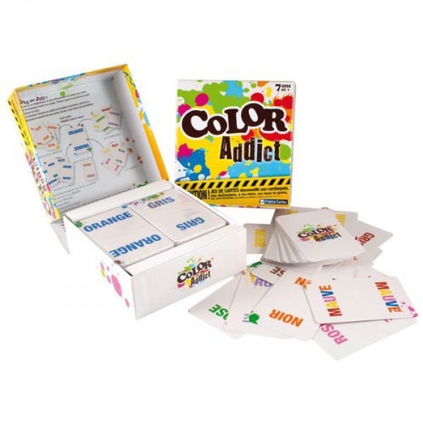 Jeu de cartes Color' Addict - FranceCartes-410400