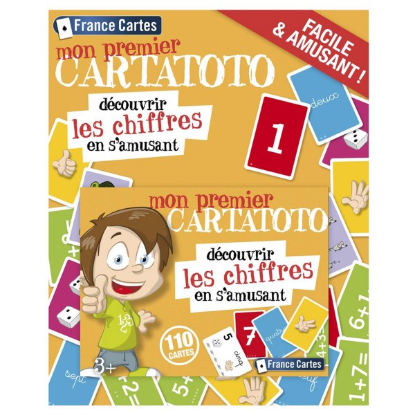 Jeu de cartes Cartatoto : Découvrir les chiffres - FranceCartes-410059