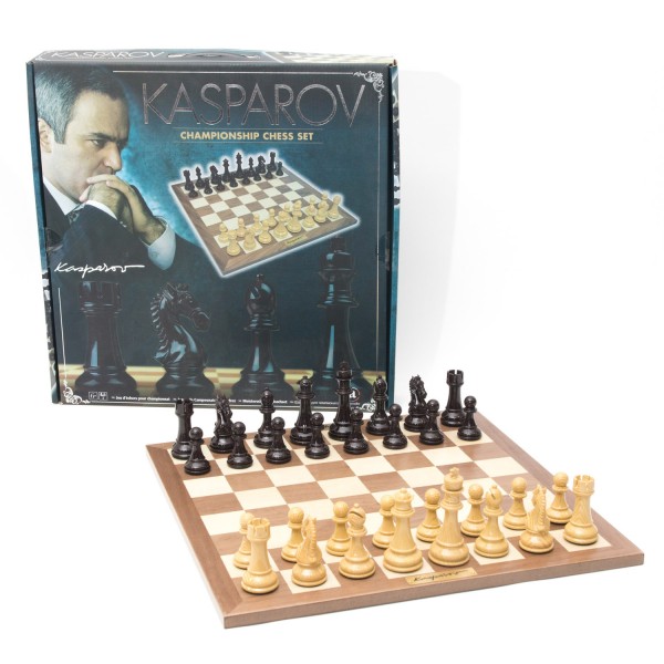 Jeu d'échecs pour championnat Kasparov - FranceCartes-KAS008