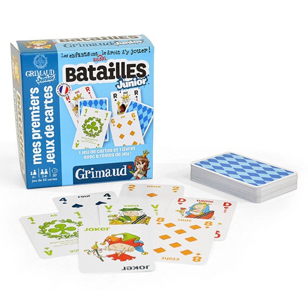 Mes premiers jeux de cartes : Batailles Junior - FranceCartes-410730