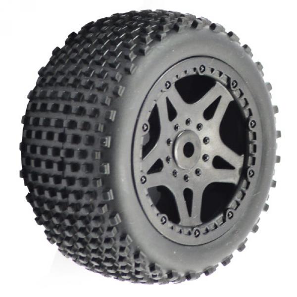 FTX SURGE REAR BUGGY MOUNTED WHEELS/TYRES (PR) - FTX7222
