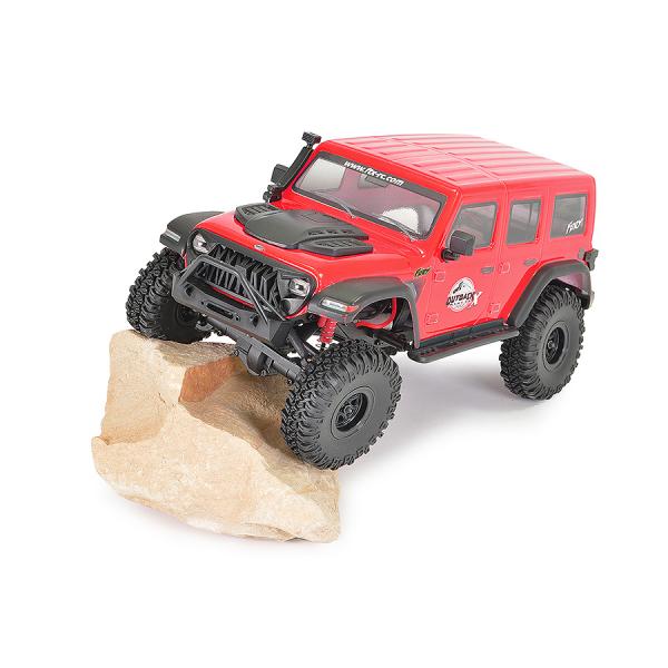 FTX OutBack Mini X Fury 1:18e Trail RTR Rouge - FTX5525R