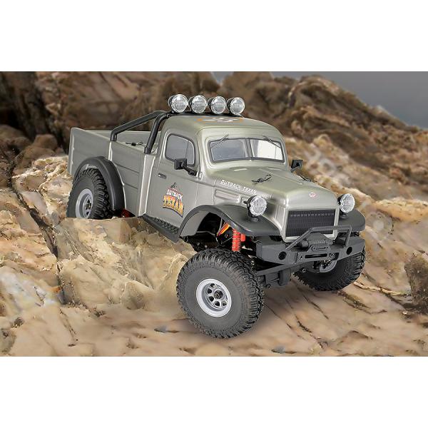 FTX - Mini Crawler OUTBACK MINI X Tan 1:18 RTR Gris Mat - FTX5524GY