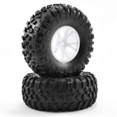 FTX OUTLAW PRE-MOUNTED WHEELS & TYRES - WHITE