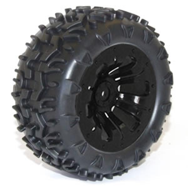 FTX CARNAGE MOUNTED WHEEL/TYRE COMPLETE PAIR - BLACK - FTX6310B