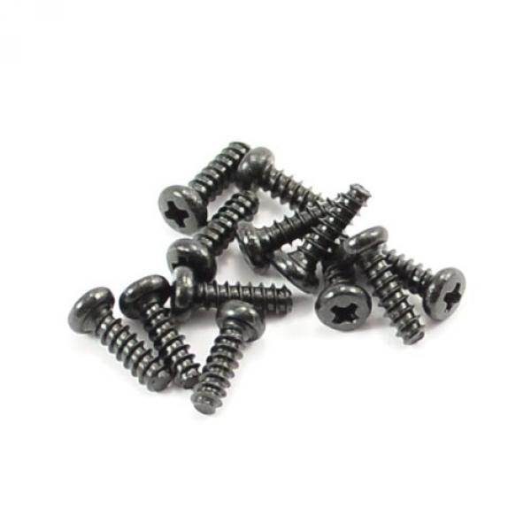 FTX ROUND HEAD SELF TAPPING SCREW 2.6 X 8MM (12) - FTX7305