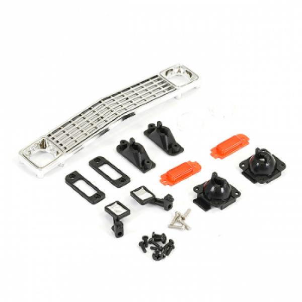 FTX Outback Mini X 2.0 Patriot Front Grill & Light Mount Set - FTX9387