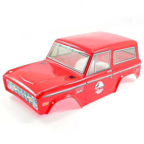 FTX OUTBACK PAINTED TREKA BODYSHELL - RED - FTX8191R