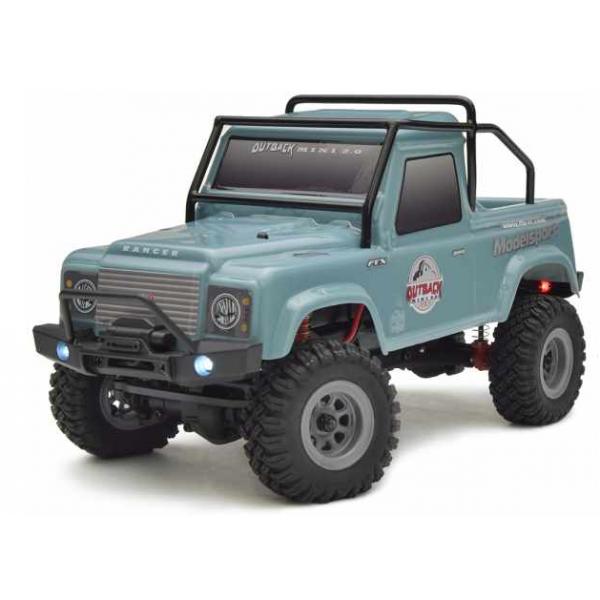FTX Outback Mini 2.0 Defender 1/24 RTR 4WD gris - FTX5507LB